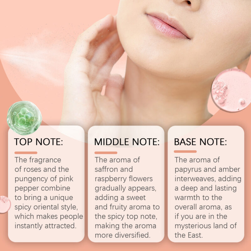 Earthly Rose Perfume - Light Natural Oriental Fragrance for Women - Image 3