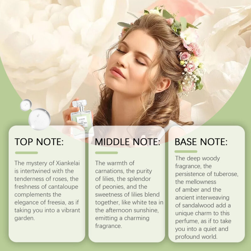White Tea Fragrance: Fresh Elegant Long-Lasting Scent for Daily Use - Image 4