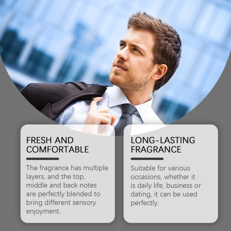 Men's Natural Fresh Perfume - Long-Lasting Fragrance for Daily & Dating - Image 3