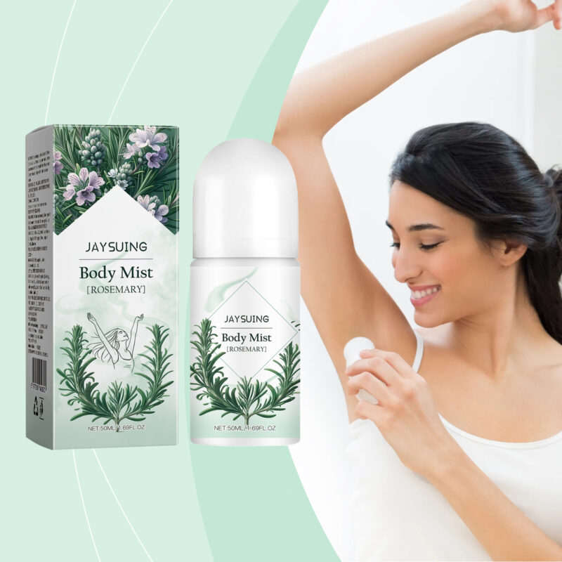 Rosemary Roll-On Deodorant | Long-Lasting Hydration, Water-Oil Balance - Image 2