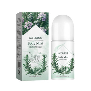 Rosemary Roll-On Deodorant for Long-Lasting Hydration and Water-Oil Balance