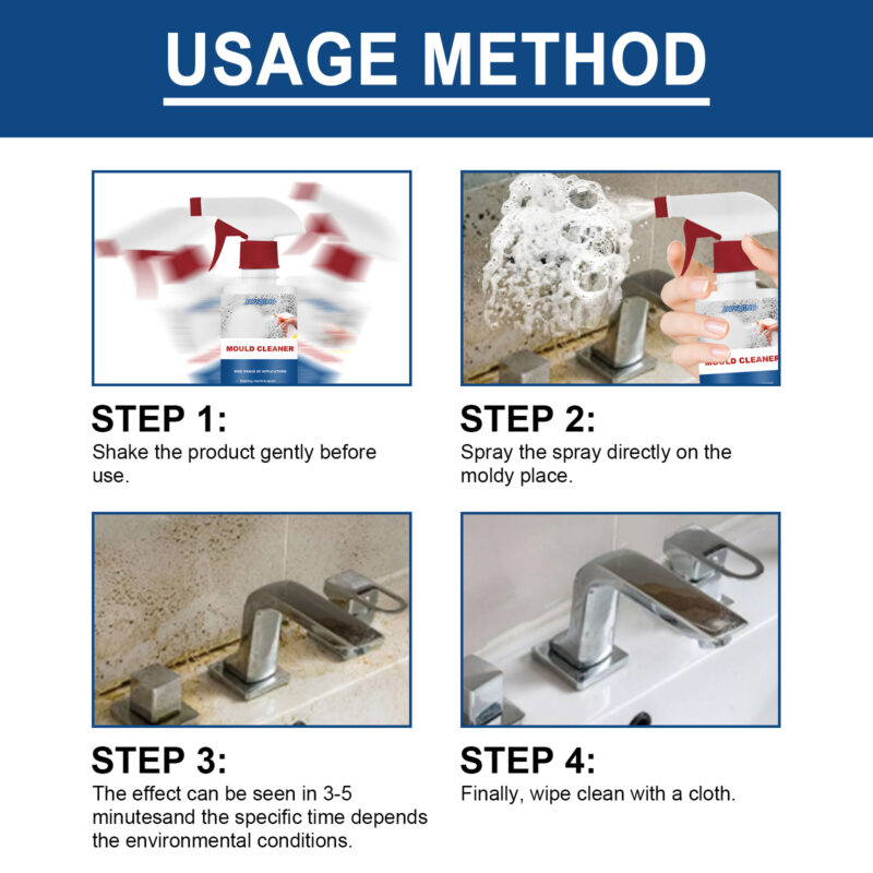 Mold Remover Spray for Bathroom, Ceiling, Tile & Wall Surfaces - Image 6