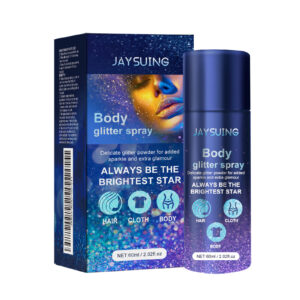 Party Glitter Highlighter Spray as Shimmer Spray for Body and Hair