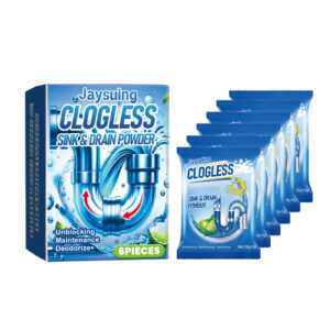 Drain Cleaning Powder that Dissolves Grease for Safe Pipe Maintenance