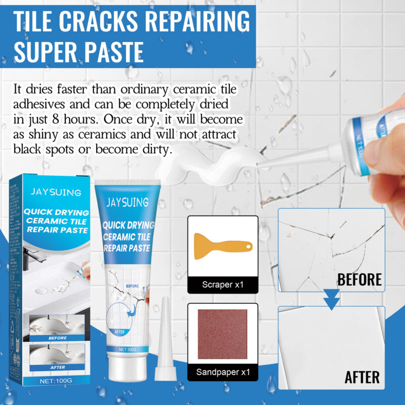 Tile Repair Glue - Quick Dry Multi-Surface Repair Paste - Image 4