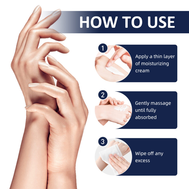 Hand & Foot Cream Hydrating Moisturizer with Natural Ingredients for Dry Cracked Skin Care - Image 6