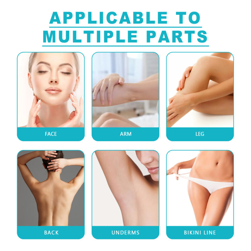 Gentle Hair Removal Cream - Quick Full Body, Underarm, Hand & Foot - Image 5