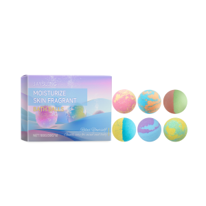 Plant-Based Bubble Bath Ball with Fragrant Moisturizing Floral Essence