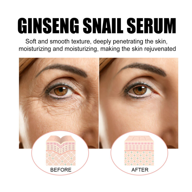 Ginseng Snail Essence - Brightening, Moisturizing & Anti-Wrinkle Care - Image 4