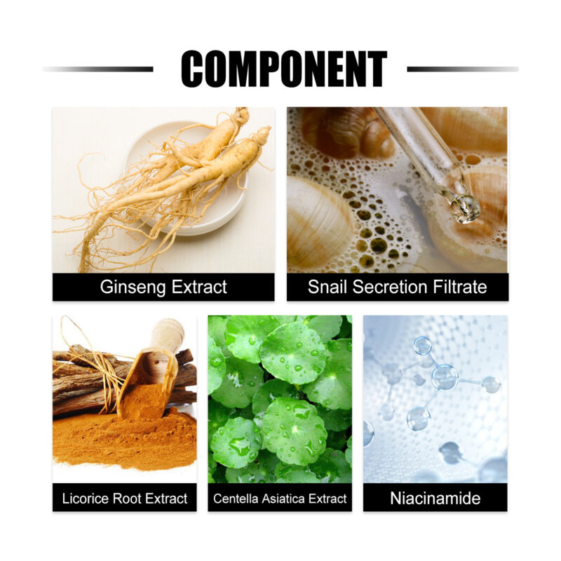 Ginseng Snail Essence - Brightening, Moisturizing & Anti-Wrinkle Care - Image 5