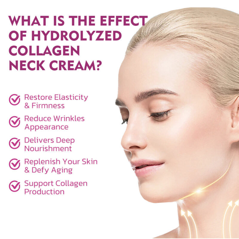 Hydrolyzed Collagen Neck Cream - Moisturize & Revitalize Skin - Image 4