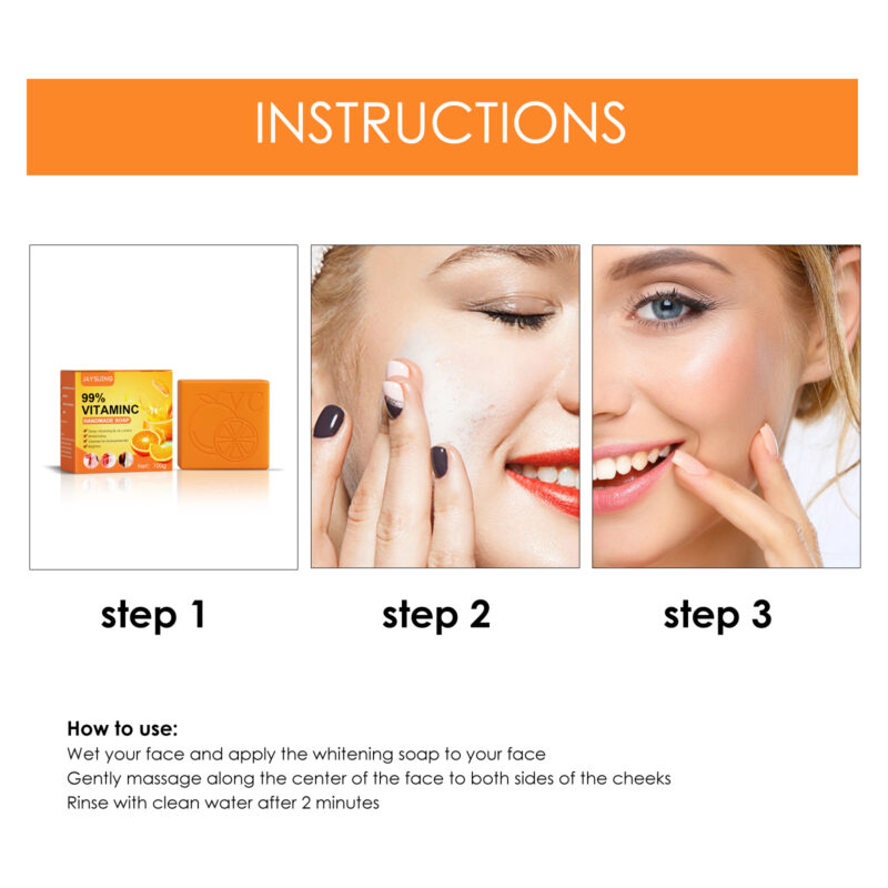 VC Beauty Soap - Moisturizing Body Soap for Clean, Brightened Skin - Image 6