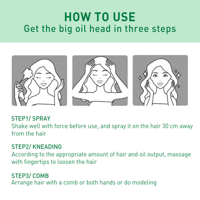 Volumizing Hair Spray with Oil Control for Fluffy Lightweight Hair - Image 6