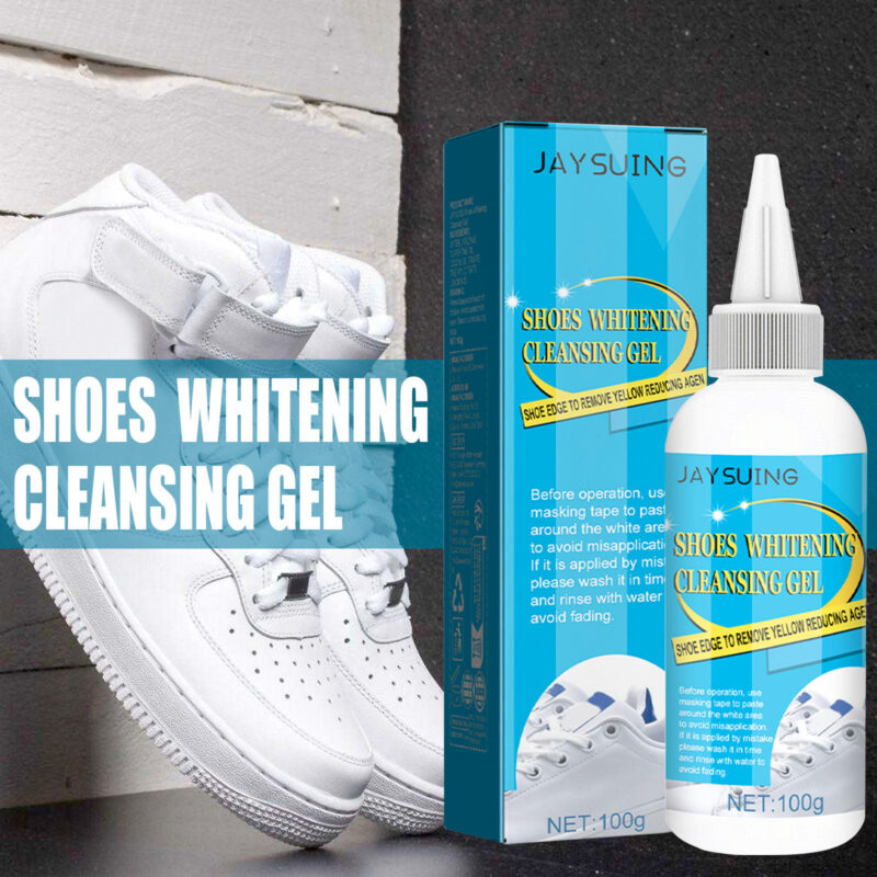 White Shoe Cleaner | Stain Remover & Brightener for Oxidized Yellowing Shoes - Image 4