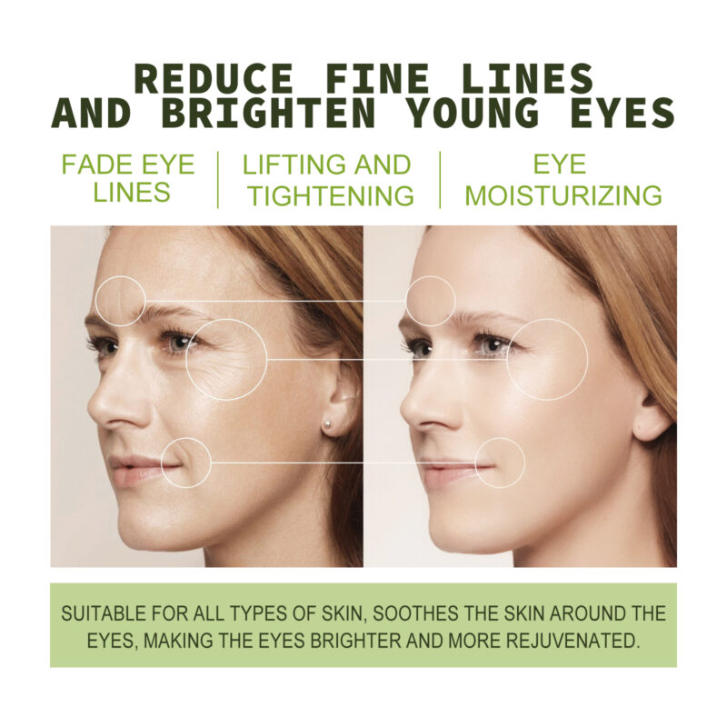 Hydrating Peptide Eye Cream for Tightening Skin, Fine Lines & Dark Circles - Image 4
