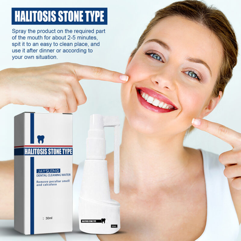 Calculus Remover Spray, Teeth Whitening Oral Care Mist for Fresh Breath - Image 6