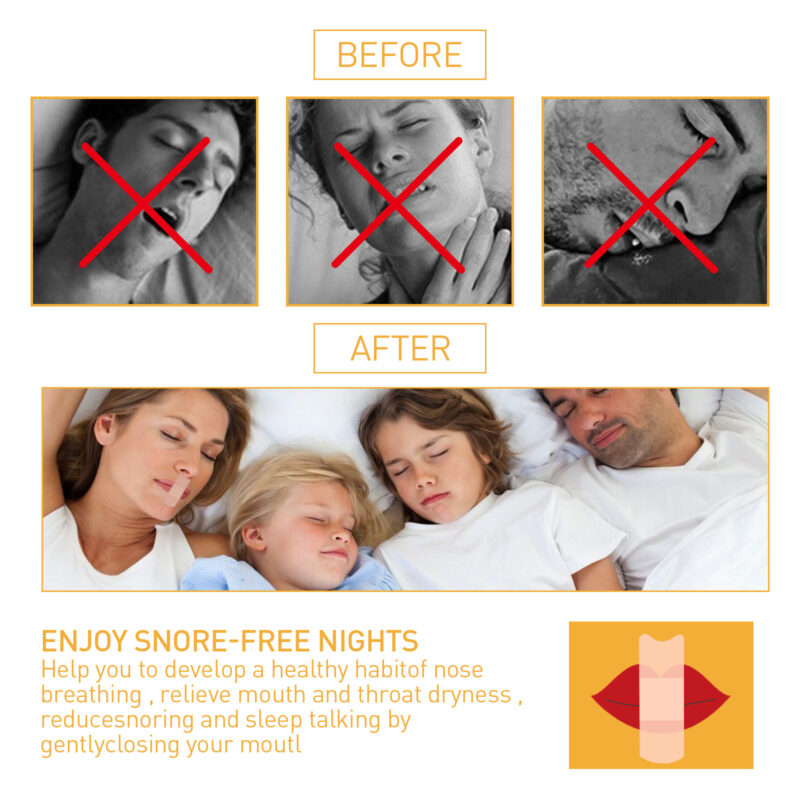 Anti-Snoring Patches: Reduce Snoring & Improve Sleep for Adults - Nighttime Use - Image 4