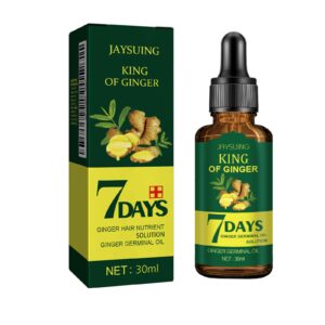 Ginger Hair Oil for Scalp Nourishment and Hair Strength with Natural Care