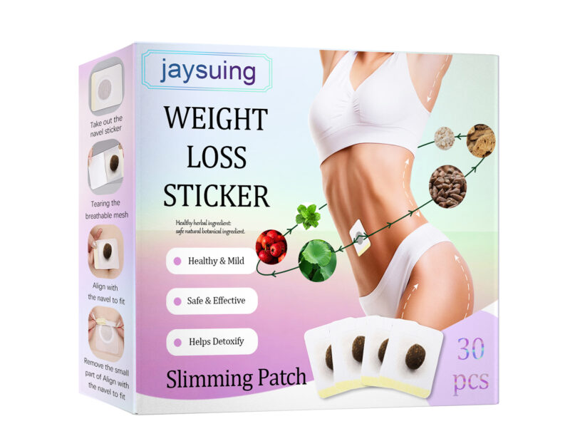 Natural Belly Button Patch for Body Contour Support on Thighs and Abdomen
