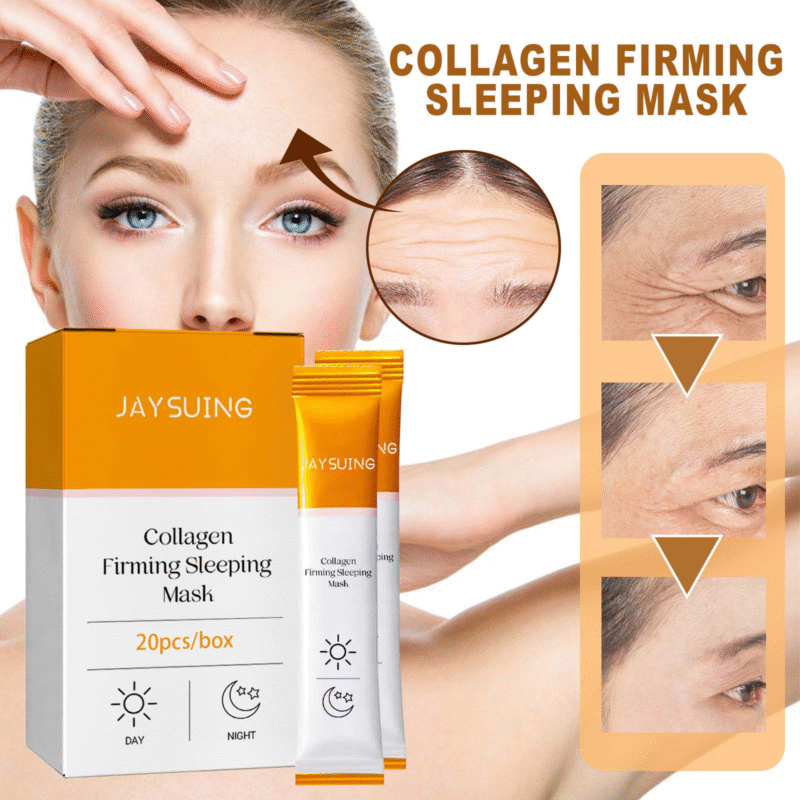 Collagen Moisturizing Mask - Hydrating, Firming, Smooth Facial Skin - Image 4