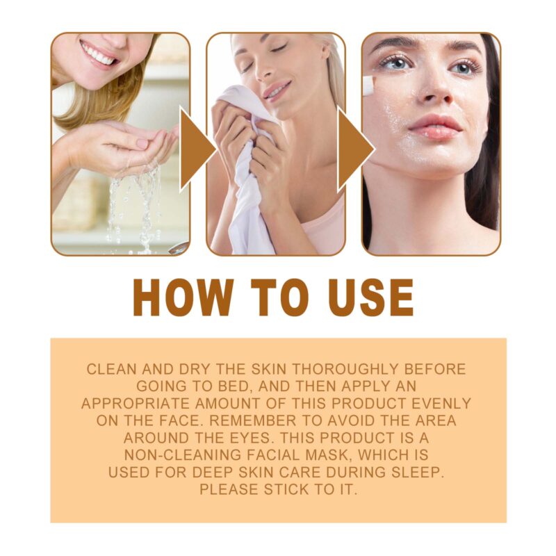Collagen Moisturizing Mask - Hydrating, Firming, Smooth Facial Skin - Image 6