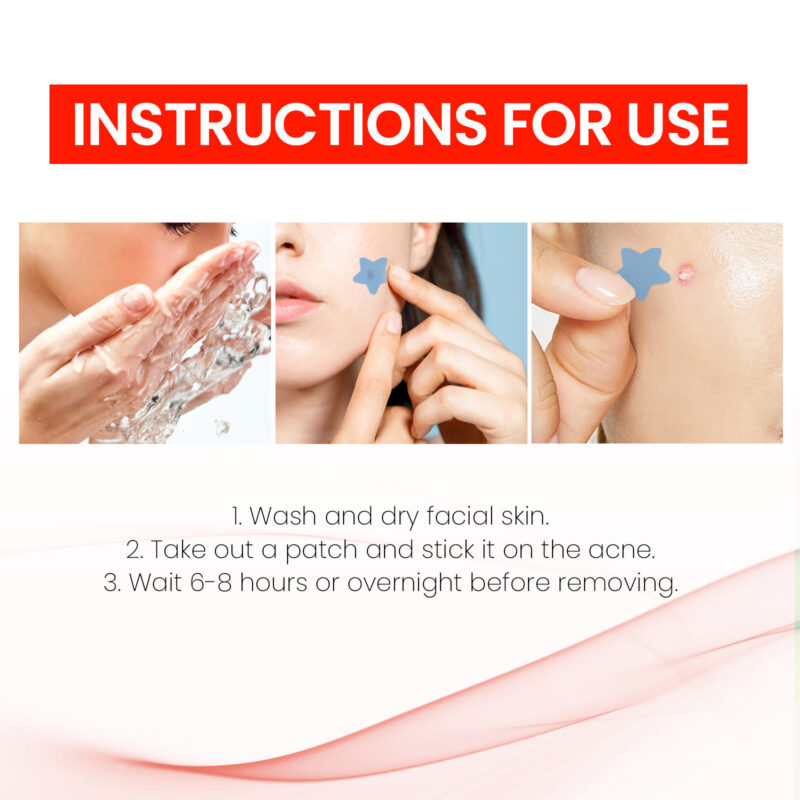 Hydrocolloid Pimple Patch - Blemish Cover, Redness Reduction, Skin Repair - Image 6