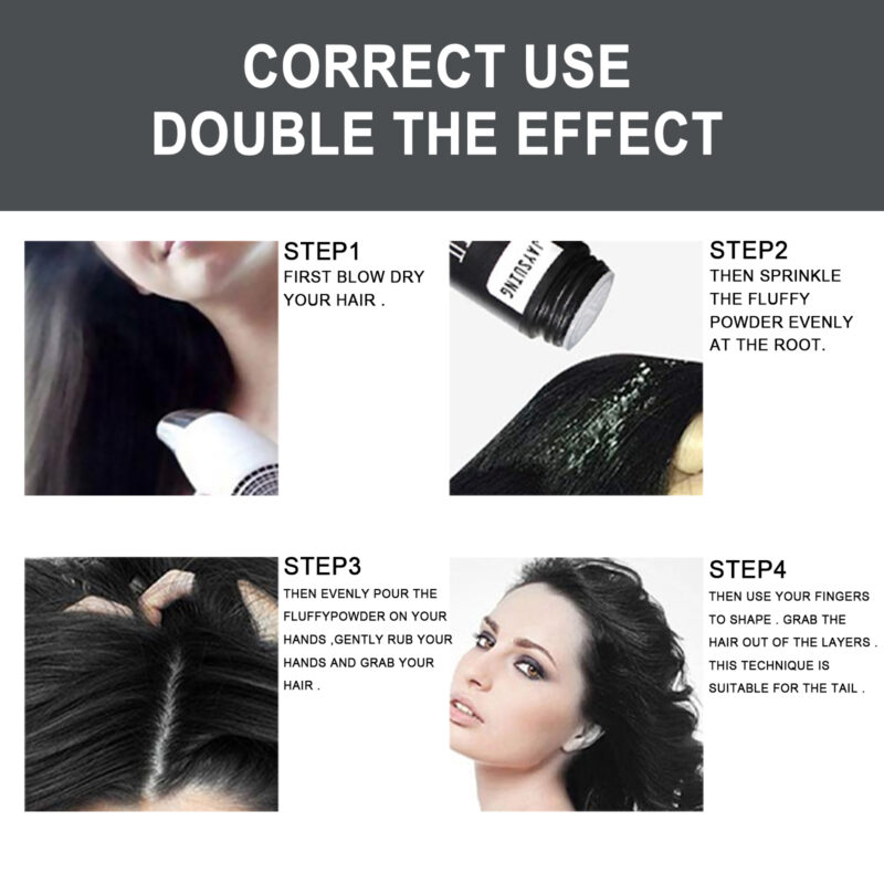 Hair Puff Powder - Leave-In Styling for Fluffy Natural Volume - Image 6