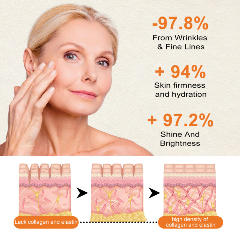 Vitamin C Brightening Essence - Firming & Hydrating Facial Serum - Image 4