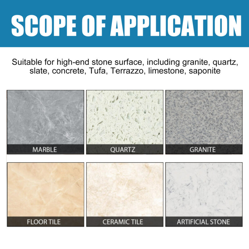 Stone Crystal Coating: Countertop Scratch Repair & Surface Protection - Image 4