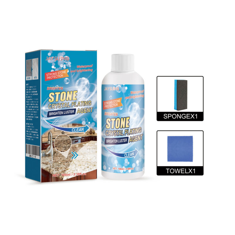 Stone Crystal Coating for Countertop Scratch Repair and Surface Protection