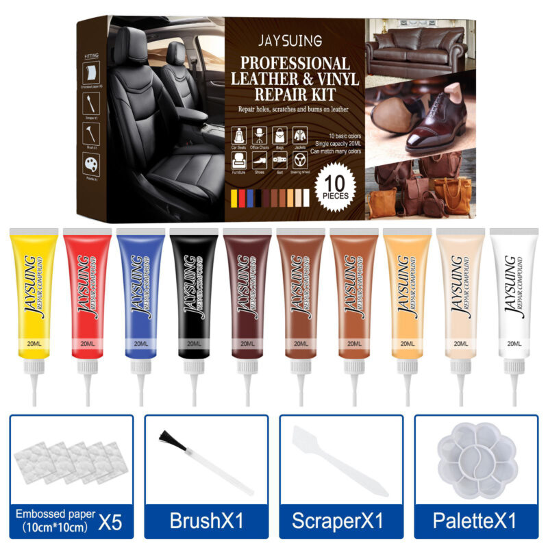 Leather Toning Cream Set for Bags