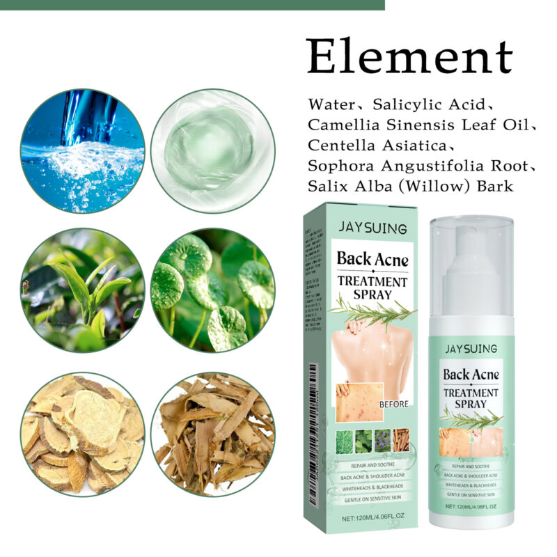 Back Acne Spray for Body - Hydrating Treatment to Balance Skin - Image 5
