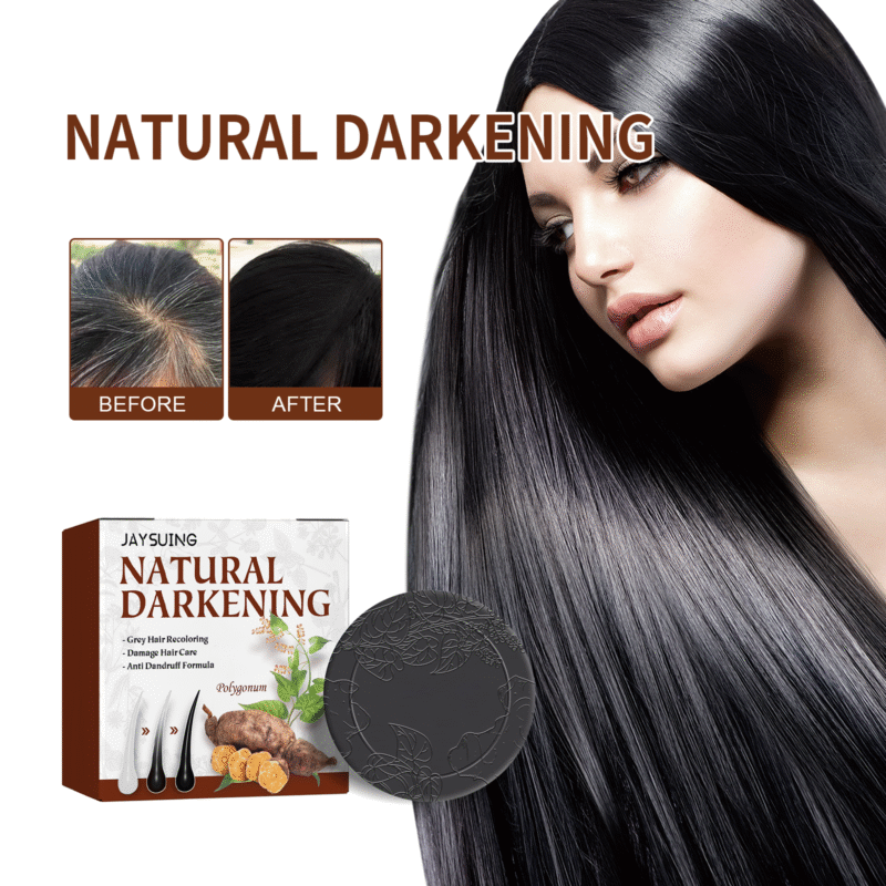 Polygonum Multiflorum Natural Repair Shampoo: Moisturizing & Smoothing for Natural Black Hair - Image 2