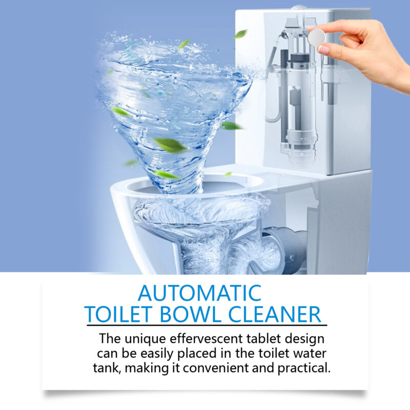 Toilet Cleaning Effervescent Tablets – Easy Descaling, Deodorizing Daily Care - Image 4