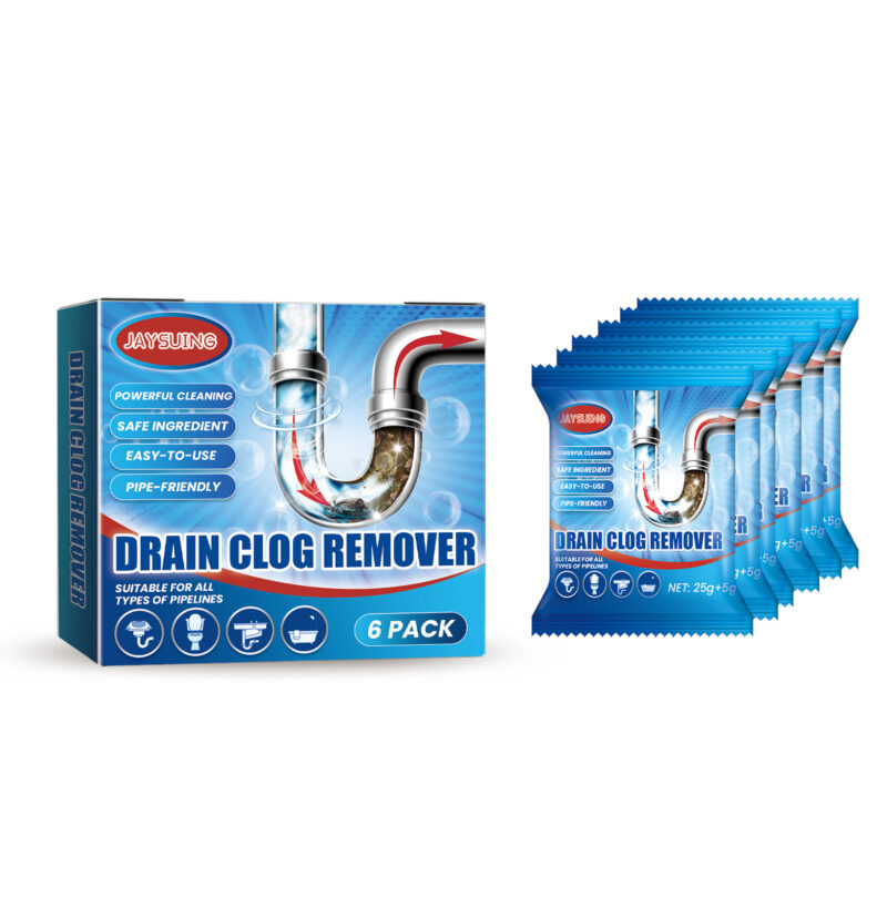 Natural Drain Cleaner Powder for Toilet and Kitchen Deodorizing Pipe Maintenance