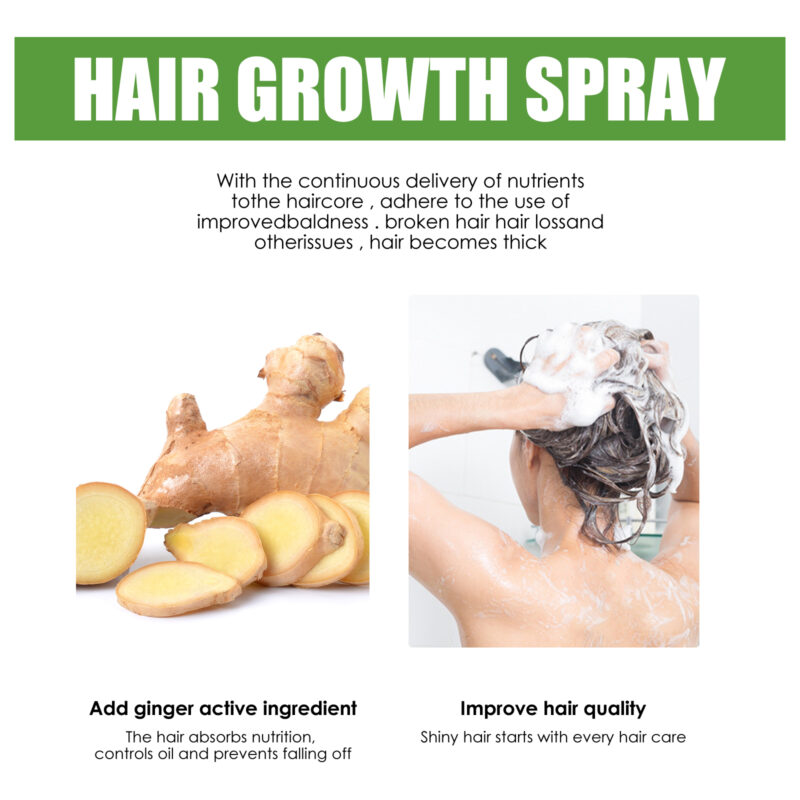 Gentle Scalp Nourishing Hair Spray, Moisturizes Softens Hair, Scalp Massage - Image 4