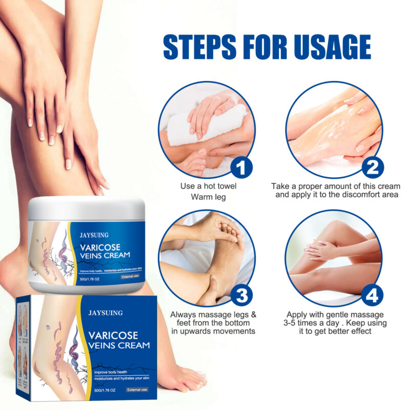 Soothing Leg Relief Cream - Gentle Massage Lotion for Body Care - Image 5