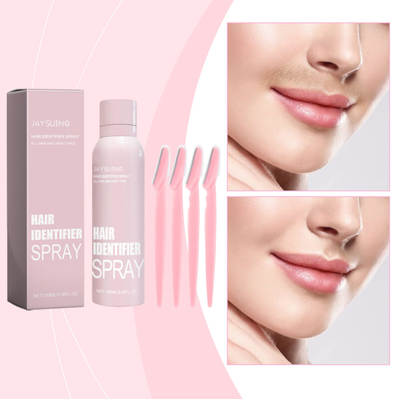 Gentle Facial Hair Removal Spray: Softens Hair and Cleanses Skin - Image 2