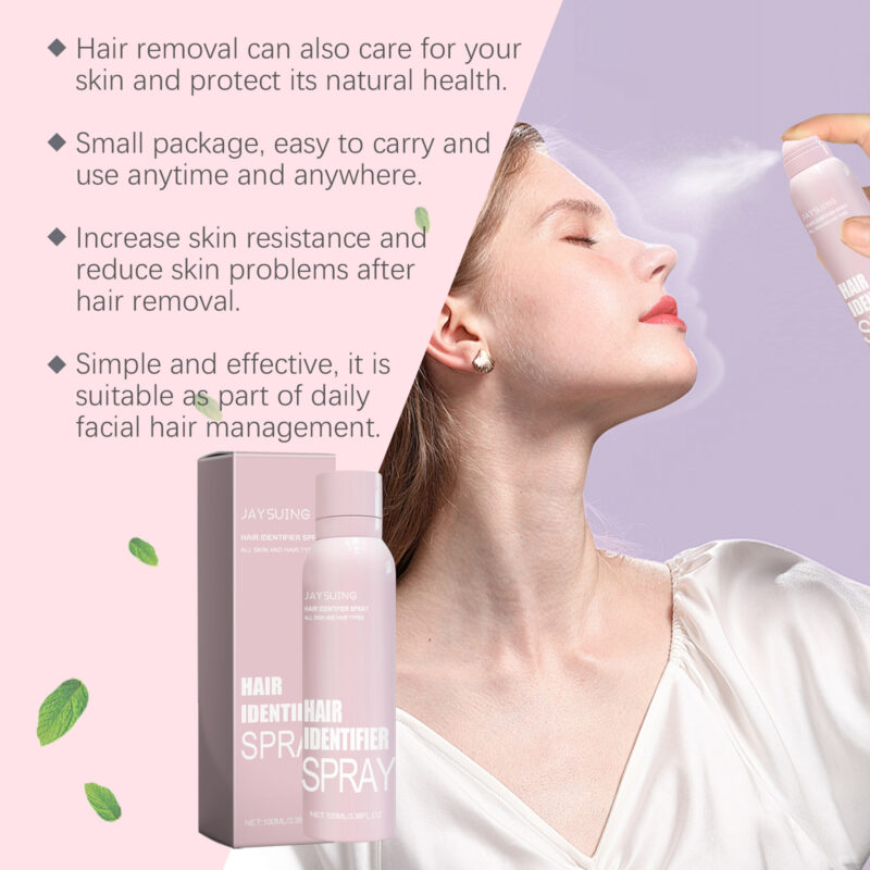 Gentle Facial Hair Removal Spray: Softens Hair and Cleanses Skin - Image 3