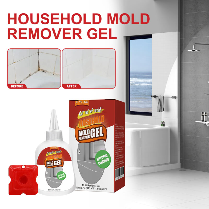 Household Mold Removal Gel (100ml) - Kitchen & Bathroom Cleaner with Lemon Extract - Image 2
