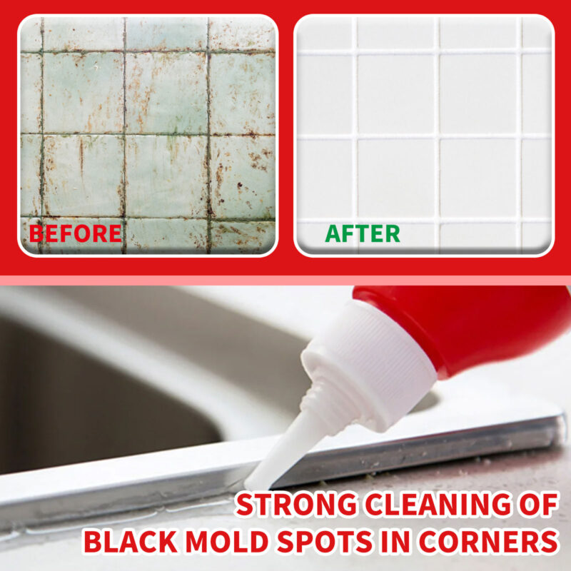 Mildew Remover Gel - Bathroom Tile & Floor Stain Cleaner - Image 4