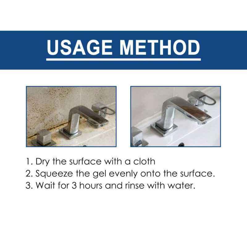 Mildew Remover Gel - Bathroom Tile & Floor Stain Cleaner - Image 6