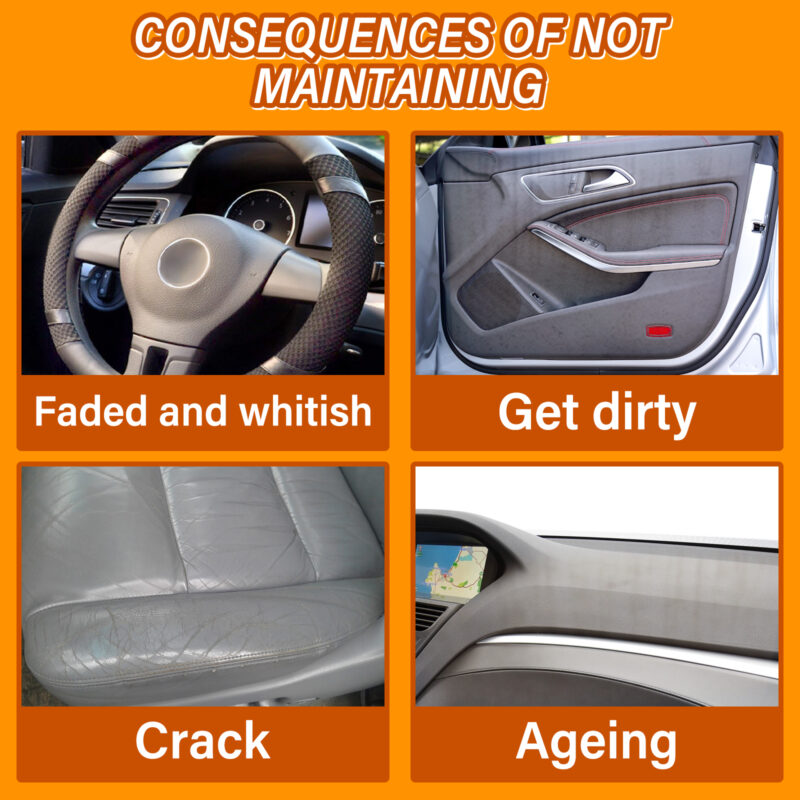 Leather Maintenance Wax for Furniture, Car Interiors & Plastic Surfaces - Image 3
