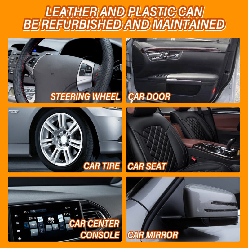 Leather Maintenance Wax for Furniture, Car Interiors & Plastic Surfaces - Image 4