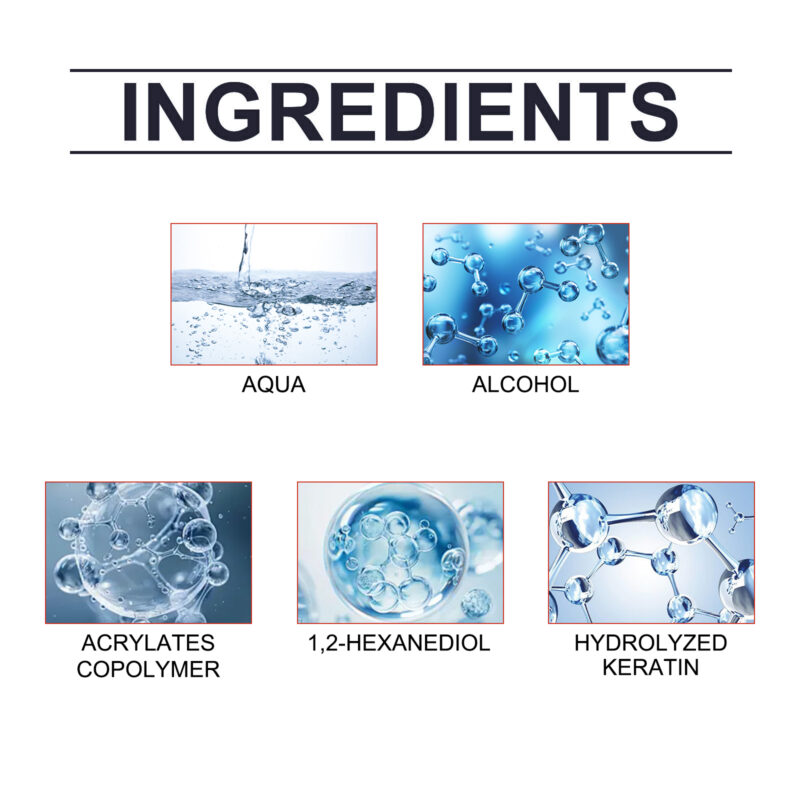 Hair Styling Spray (30ml) - Moisturizing & Refreshing Water-Based Gel - Image 5