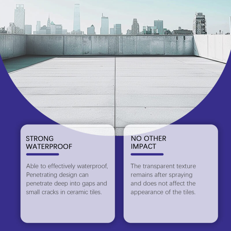 Invisible Nano Tile Water Repellent Spray - Waterproof Sealant, Easy Application - Image 3