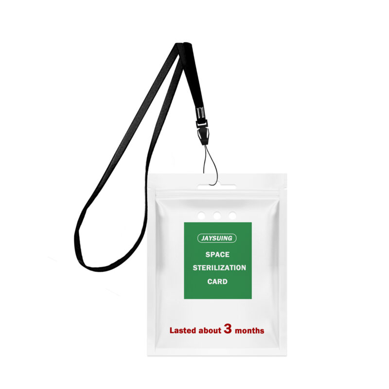 Portable Air Purification Card with Lanyard for Fresh Air Anywhere
