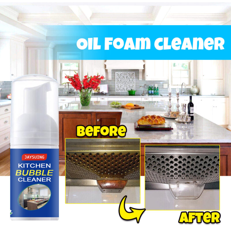 Cooktop Range Hood Cleaning Foam - Grease & Rust Remover for Kitchen Surfaces - Image 2