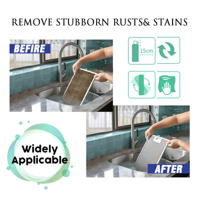 Cooktop Range Hood Cleaning Foam - Grease & Rust Remover for Kitchen Surfaces - Image 3