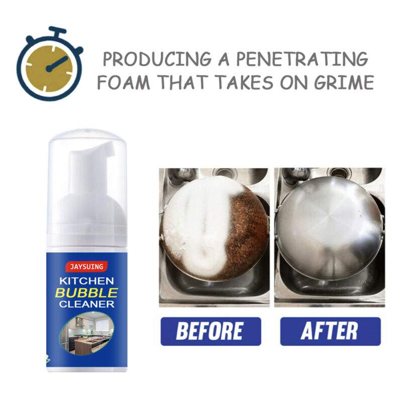 Cooktop Range Hood Cleaning Foam - Grease & Rust Remover for Kitchen Surfaces - Image 4